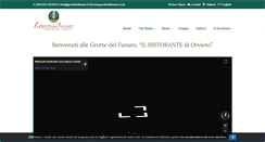 Desktop Screenshot of grottedelfunaro.com
